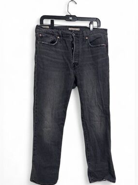 Women’s Levi’s Wedgie Straight Charcoal Jeans Size 32
